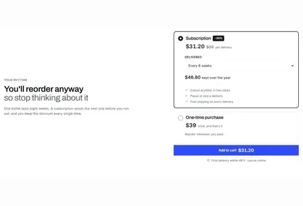 ABO-01 — Subscribe and save